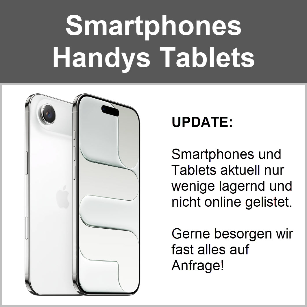 Smartphones Handys Tablets NEU und gebraucht aktuell nur wenige lagernd und nicht online gelistet. Smartphones Handys Tablets NEU und gebraucht aktuell nur wenige lagernd und nicht online gelistet.